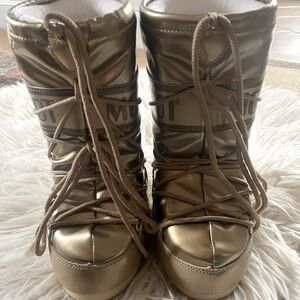 Kids Gold Moon Boots